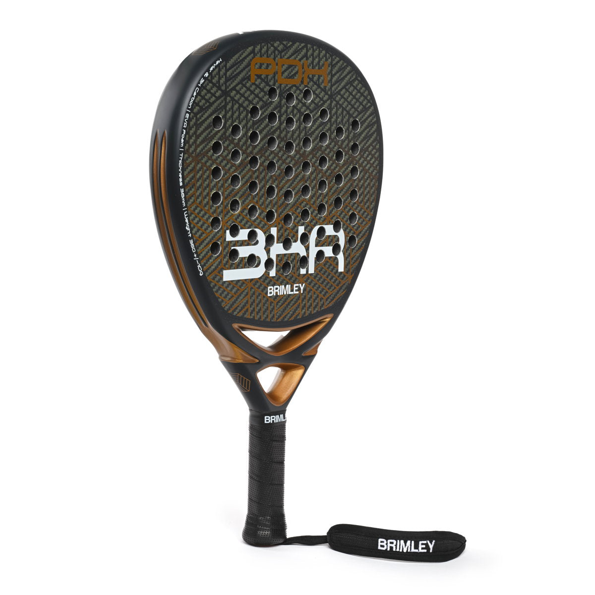 BRIMLEY PDX3K KEVLAR PADELRACKET