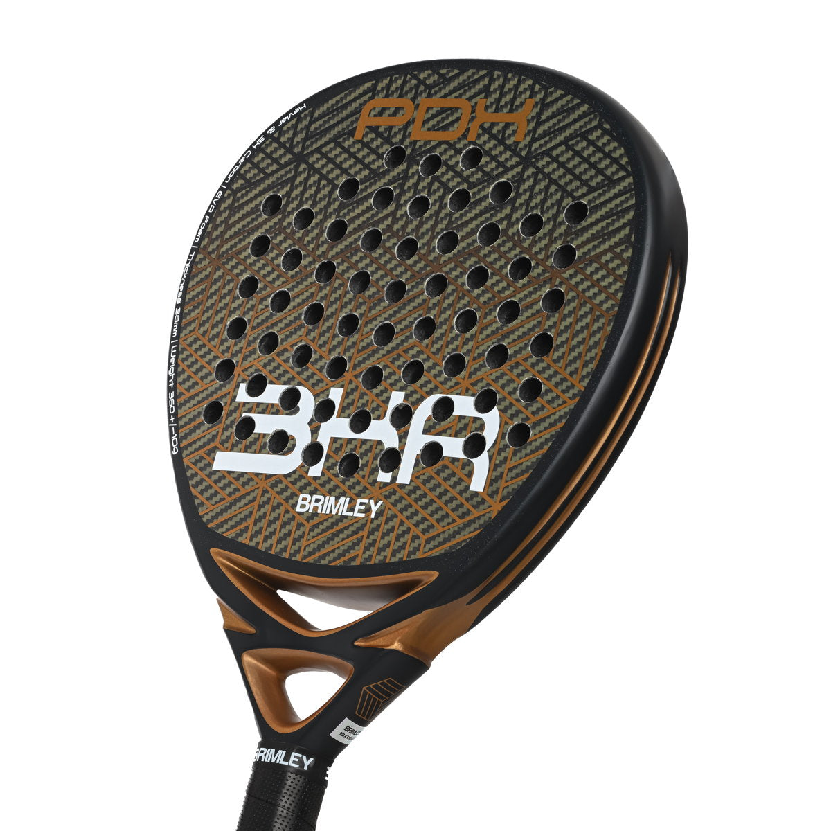 BRIMLEY PDX3K KEVLAR PADELRACKET